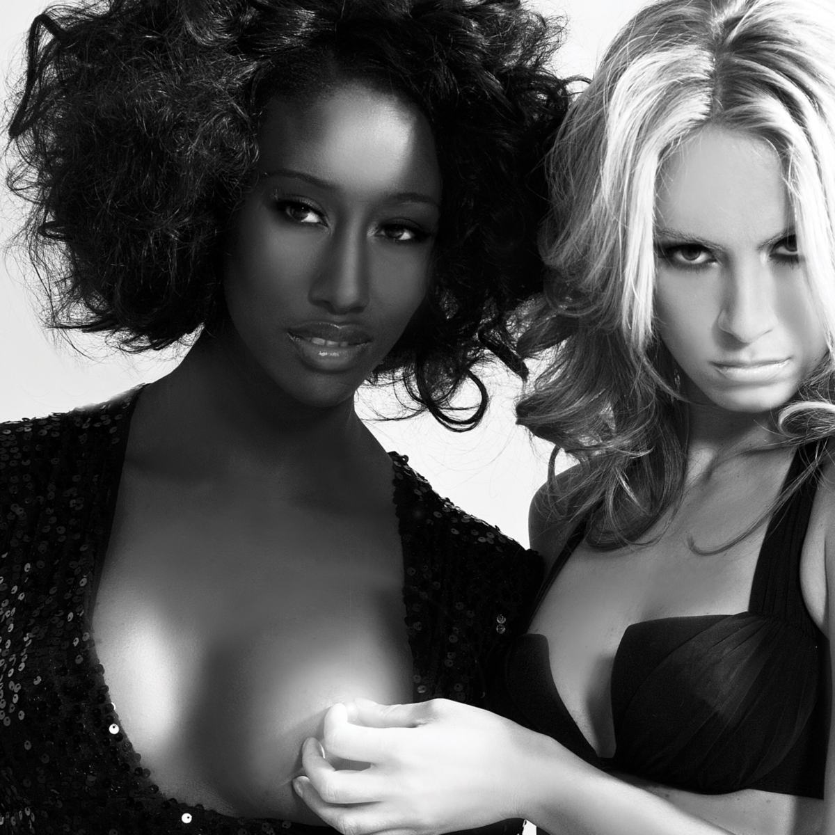 Black-and-white double portrait — FEELS 15